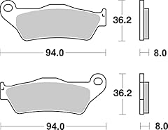 Bremsbelag braking 746sm1 gebraucht kaufen  Wird an jeden Ort in Deutschland