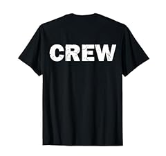 Crew tshirt lichttechniker gebraucht kaufen  Wird an jeden Ort in Deutschland