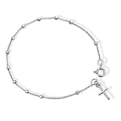Bracciale rosario argento usato  Spedito ovunque in Italia 