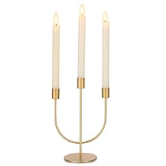 Sziqiqi gold candlestick for sale  Delivered anywhere in USA 