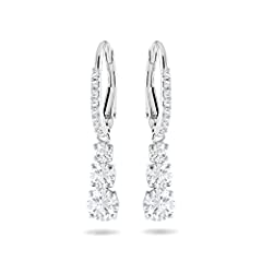 Swarovski Attract Trilogy Drop Pierced Earrings with for sale  Delivered anywhere in USA 