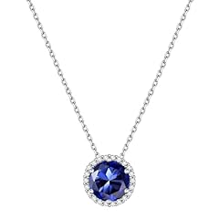 Chicsilver sapphire necklace for sale  Delivered anywhere in USA 