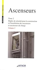 Ascenseurs volumes tome d'occasion  Livré partout en France