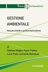 Gestione ambientale manuale usato  Spedito ovunque in Italia 
