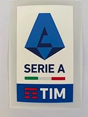 Footex Stilscreen Patch Badge Serie A Tim Maglia Lega Calcio Ufficiale GOMMINA Originale Genuine 2022/23 usato  Spedito ovunque in Italia 