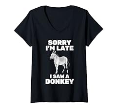 Womens sorry late for sale  Delivered anywhere in UK