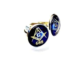 Masonic cufflinks personalised for sale  Delivered anywhere in Ireland
