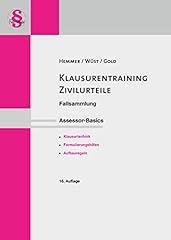 Assessor basics klausurentrain gebraucht kaufen  Wird an jeden Ort in Deutschland