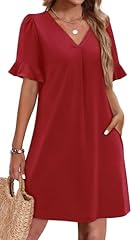 Ofeefan red formal for sale  Delivered anywhere in USA 