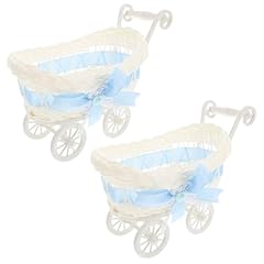 Wicker pram blue for sale  Delivered anywhere in USA 
