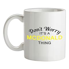 Worry mcdonald thing for sale  Delivered anywhere in USA 