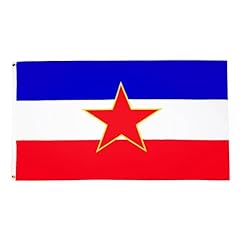 Flag yugoslavia flag for sale  Delivered anywhere in UK