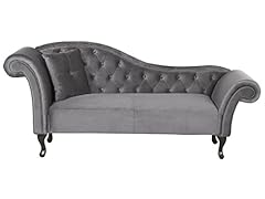 Chaiselongue samt grau gebraucht kaufen  Wird an jeden Ort in Deutschland