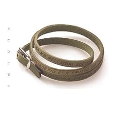 Bracciale pelle tre usato  Spedito ovunque in Italia 