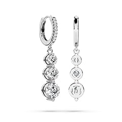 Moissanite three stone for sale  Delivered anywhere in USA 