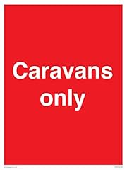 Caravans sign 300x400mm for sale  Delivered anywhere in UK