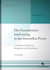 Grundstückskaufvertrag notari gebraucht kaufen  Wird an jeden Ort in Deutschland