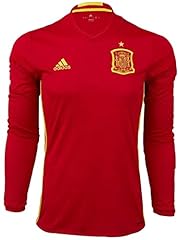 adidas Spain Home Long Sleeve Jersey [Scarlet/Yellow] (2XL), usato usato  Spedito ovunque in Italia 
