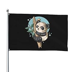 Bandiera panda climbing usato  Spedito ovunque in Italia 