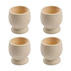 Wooden egg cups for sale  Delivered anywhere in UK