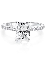 Oivley 3ct radiant for sale  Delivered anywhere in USA 