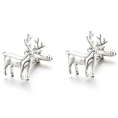 Deer cufflinks men for sale  Delivered anywhere in USA 