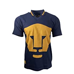 Used, Pumas UNAM Men's Retro T-Shirt 1986, Navy blue, CH for sale  Delivered anywhere in USA 