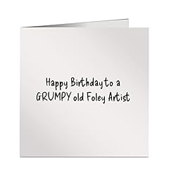 Happy birthday grumpy for sale  Delivered anywhere in UK