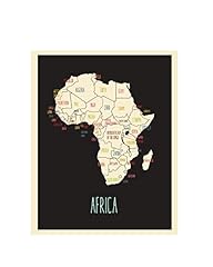 Africa wall map for sale  Delivered anywhere in USA 