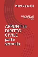 Appunti diritto civile usato  Spedito ovunque in Italia 