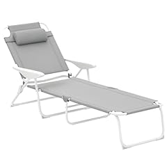 Outsunny folding lounge for sale  Delivered anywhere in USA 