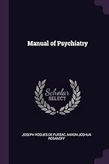 Manual psychiatry d'occasion  Livré partout en France