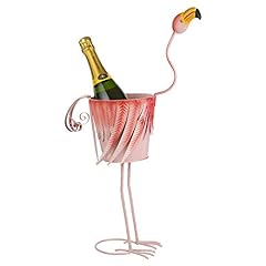 Metal flamingo champagne for sale  Delivered anywhere in UK