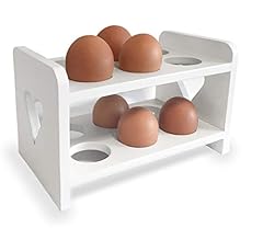 White wooden egg for sale  Delivered anywhere in UK