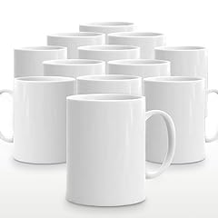 White mugs set for sale  Delivered anywhere in UK