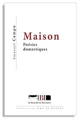 Maison poésies domestiques d'occasion  Livré partout en France