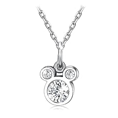 Collier mickey argenté d'occasion  Livré partout en Belgiqu