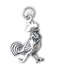 Cockerel rooster sterling for sale  Delivered anywhere in UK