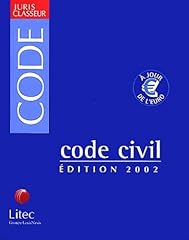 Code civil 2002 d'occasion  Livré partout en France