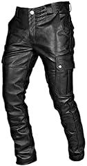 Pantaloni uomo pelle usato  Spedito ovunque in Italia 