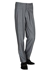 Checked fabric trousers for sale  Delivered anywhere in UK