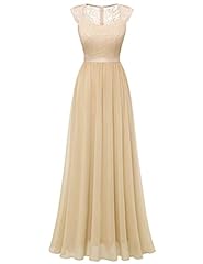 Dresstells champagne bridesmai for sale  Delivered anywhere in USA 