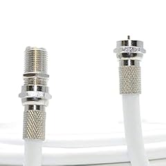 15m white coax for sale  Delivered anywhere in UK