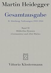 Holderlins hymnen germanien for sale  Delivered anywhere in USA 
