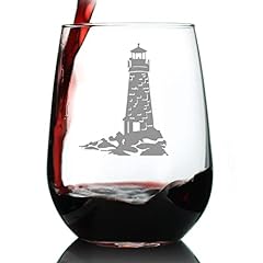 Lighthouse stemless wine for sale  Delivered anywhere in USA 