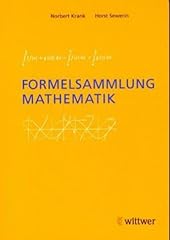 Formelsammlung mathematik gebraucht kaufen  Wird an jeden Ort in Deutschland