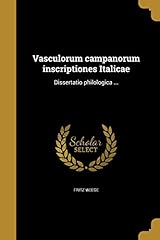 Lat vasculorum campanorum gebraucht kaufen  Wird an jeden Ort in Deutschland