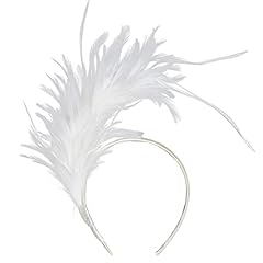 1920s feathers fascinator for sale  Delivered anywhere in USA 