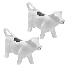 2pcs ceramic cow for sale  Delivered anywhere in USA 
