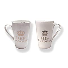 Fine Bone China - His Lordship & Her Ladyship - Set for sale  Delivered anywhere in UK
